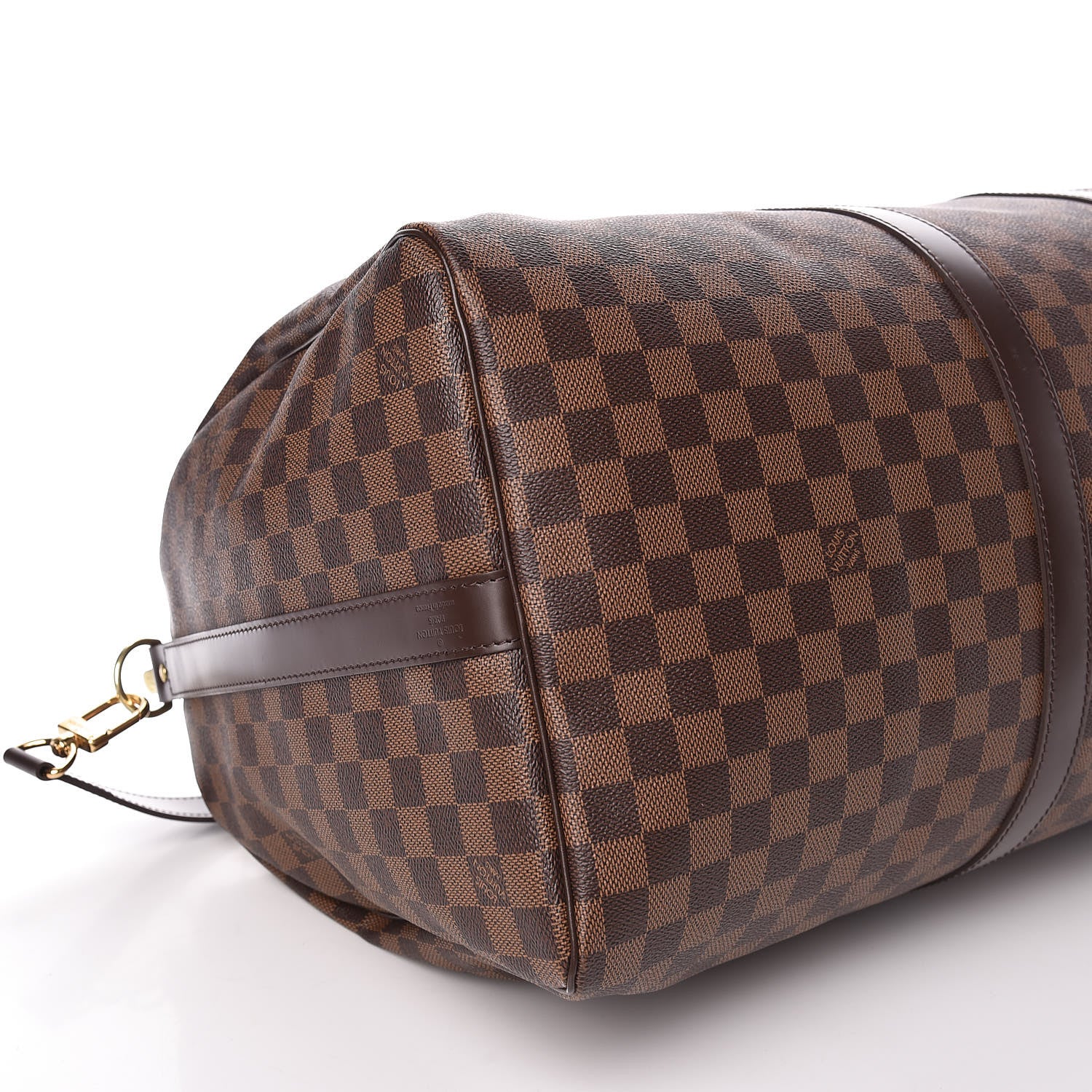Louis Vuitton Damier Ebene Keepall Bandouliere 55 8 of 10