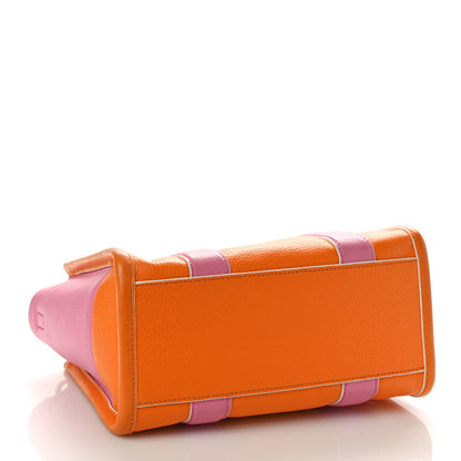 Marc Jacobs Grained Calfskin Small The Tote Bag Pink Orange 4 of 8