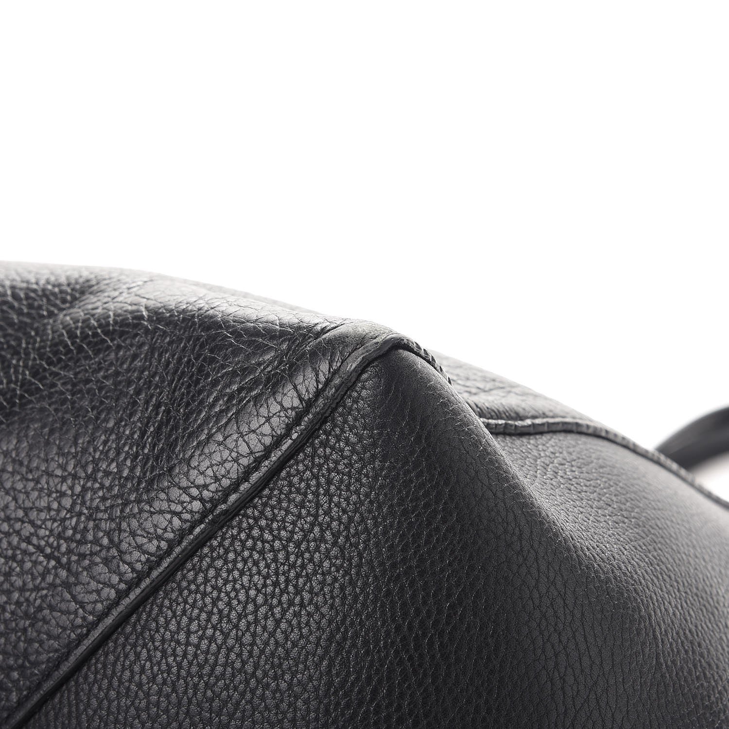 Celine Grained Calfskin Medium Horizontal Cabas Phantom Black 15 of 18
