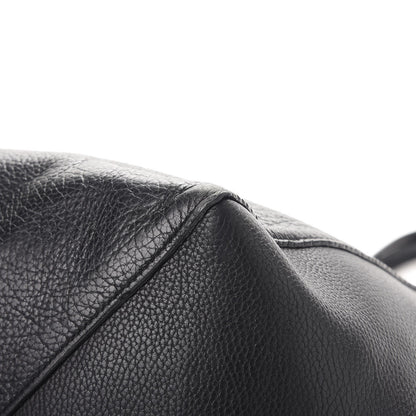 Celine Grained Calfskin Medium Horizontal Cabas Phantom Black 15 of 18