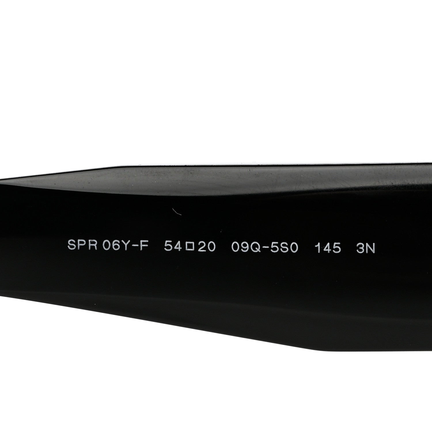 Prada Acetate Symbole Sunglasses SPR 06Y Black 5 of 8