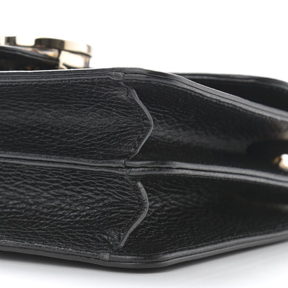 Gucci Dollar Calfskin Small Interlocking G Shoulder Bag Black 10 of 10