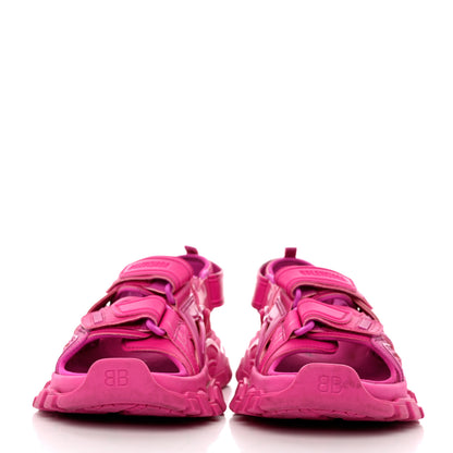 Balenciaga Neoprene Rubber Womens Track Sandals 37 Fucsia 2 of 14