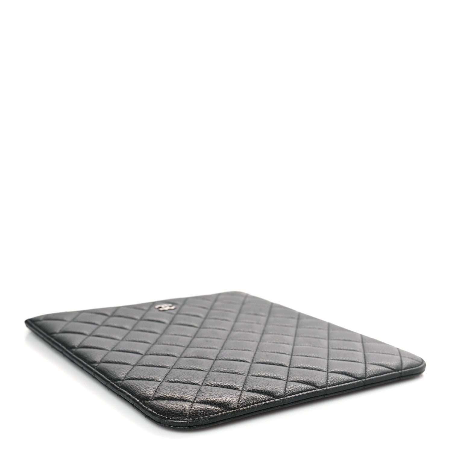 Chanel Caviar Quilted iPad Case Black 4 of 9