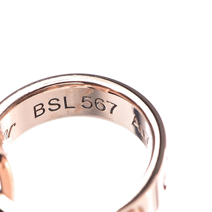 Cartier 18K Pink Gold Interlocking LOVE Bracelet 5 of 8