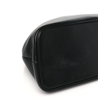 Jacquemus Lambskin Le Calino Ring Top Handle Bag Black 7 of 8