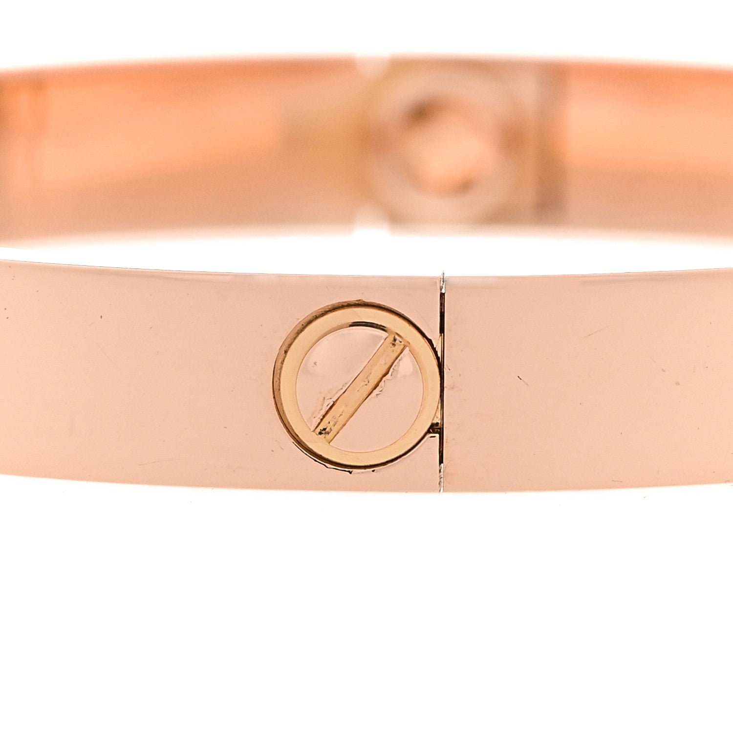 Cartier 18K Pink Gold LOVE Bracelet 15 5 of 7