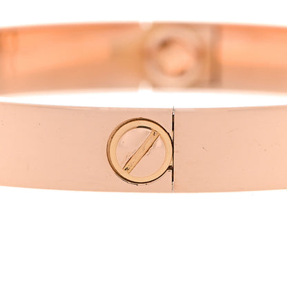 Cartier 18K Pink Gold LOVE Bracelet 15 5 of 7