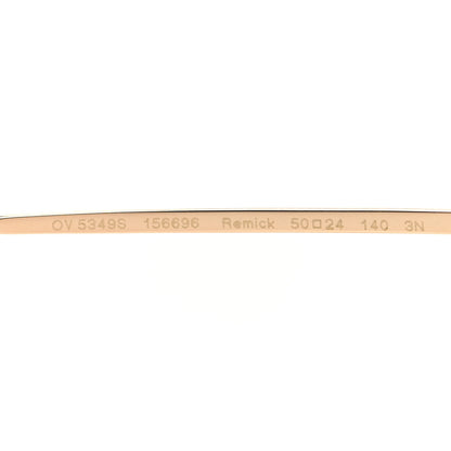 Oliver Peoples Acetate Remick Round Sunglasses Black 7 of 9