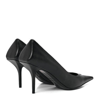 Balenciaga Nappa Square Knife 80mm Pumps 36 Black 4 of 9