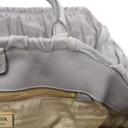 Prada Nappa Gaufre Tote Pomice 12 of 13