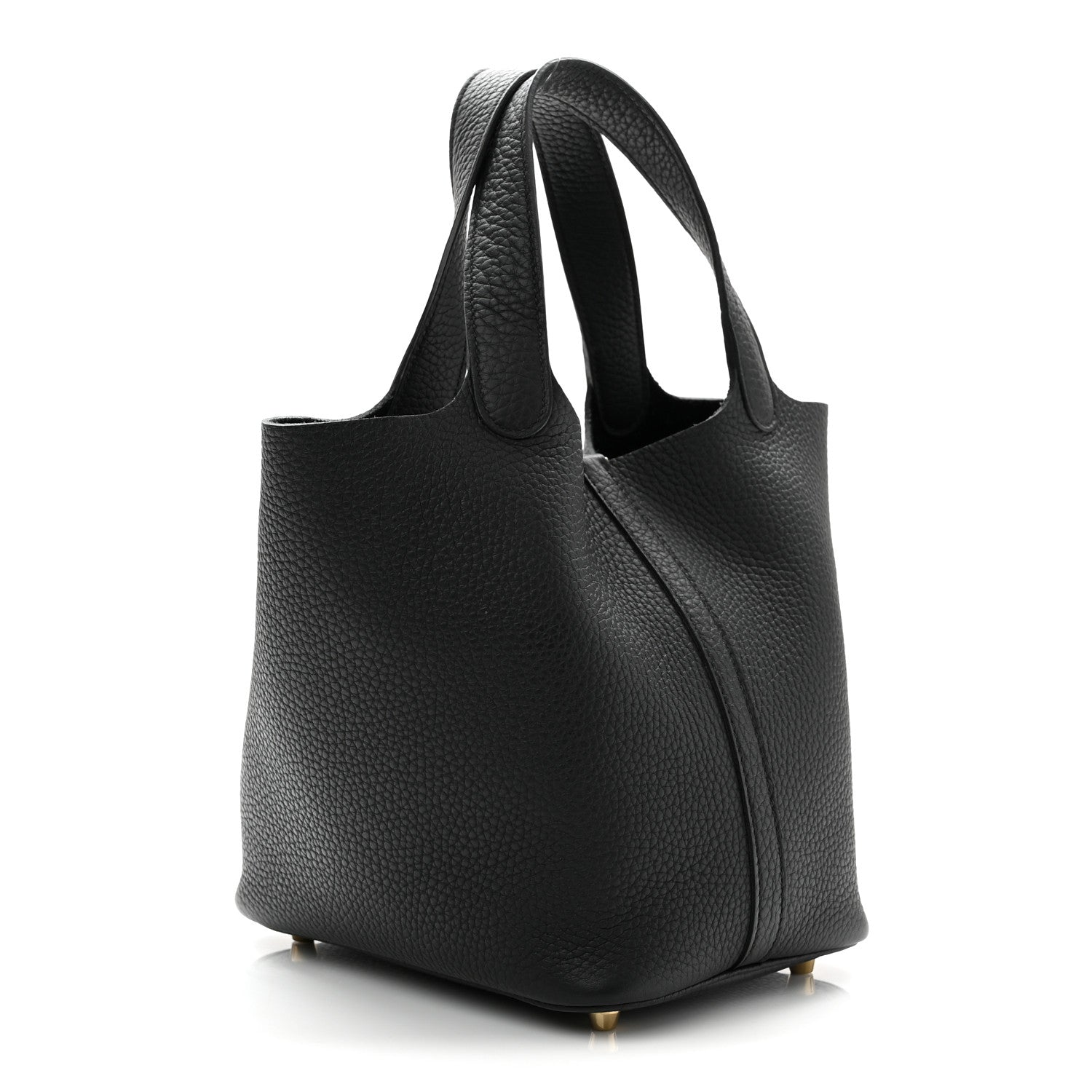 Hermes Taurillon Clemence Picotin Lock 18 PM Black 3 of 11