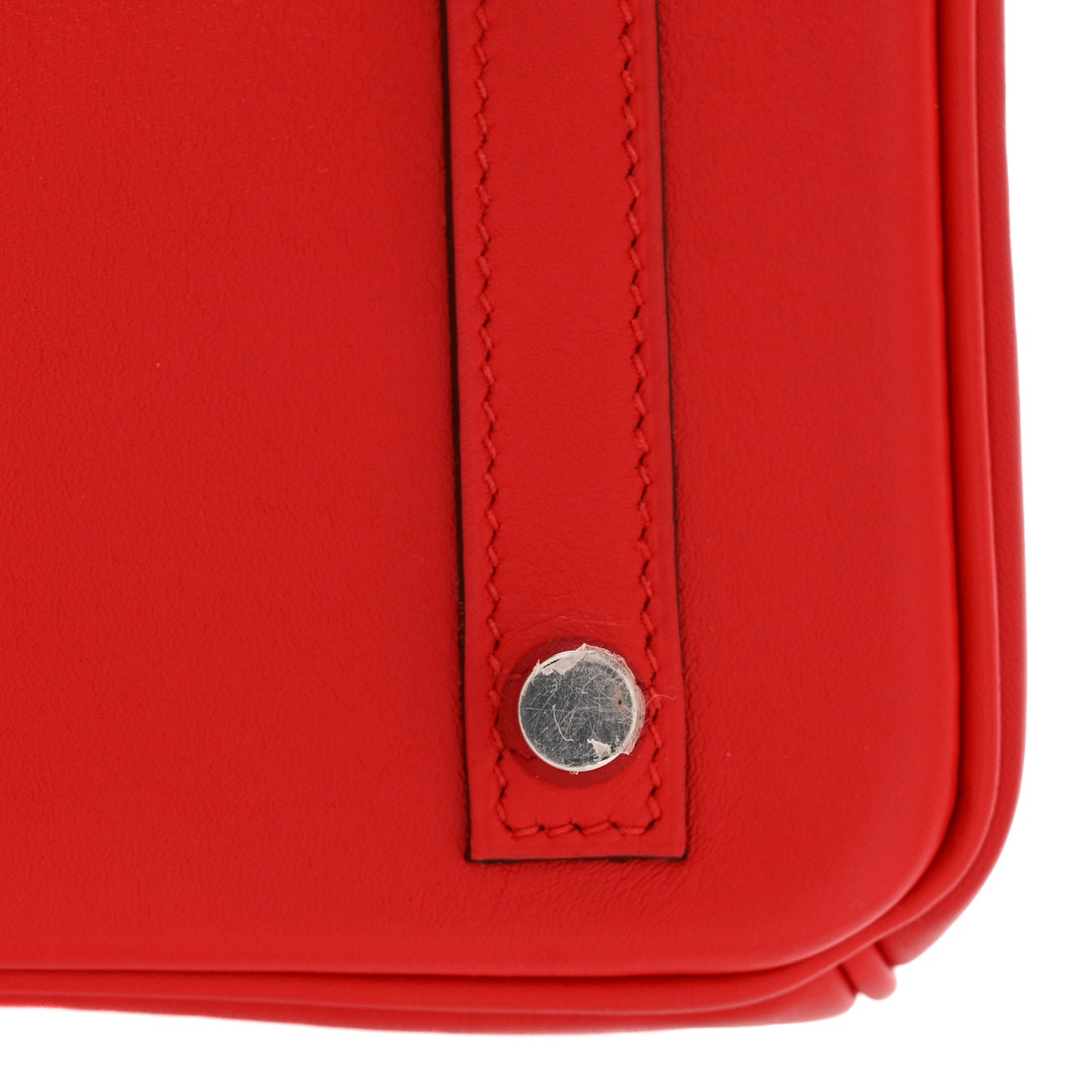 Veau Jonathan Birkin 25 Rouge De Coeur