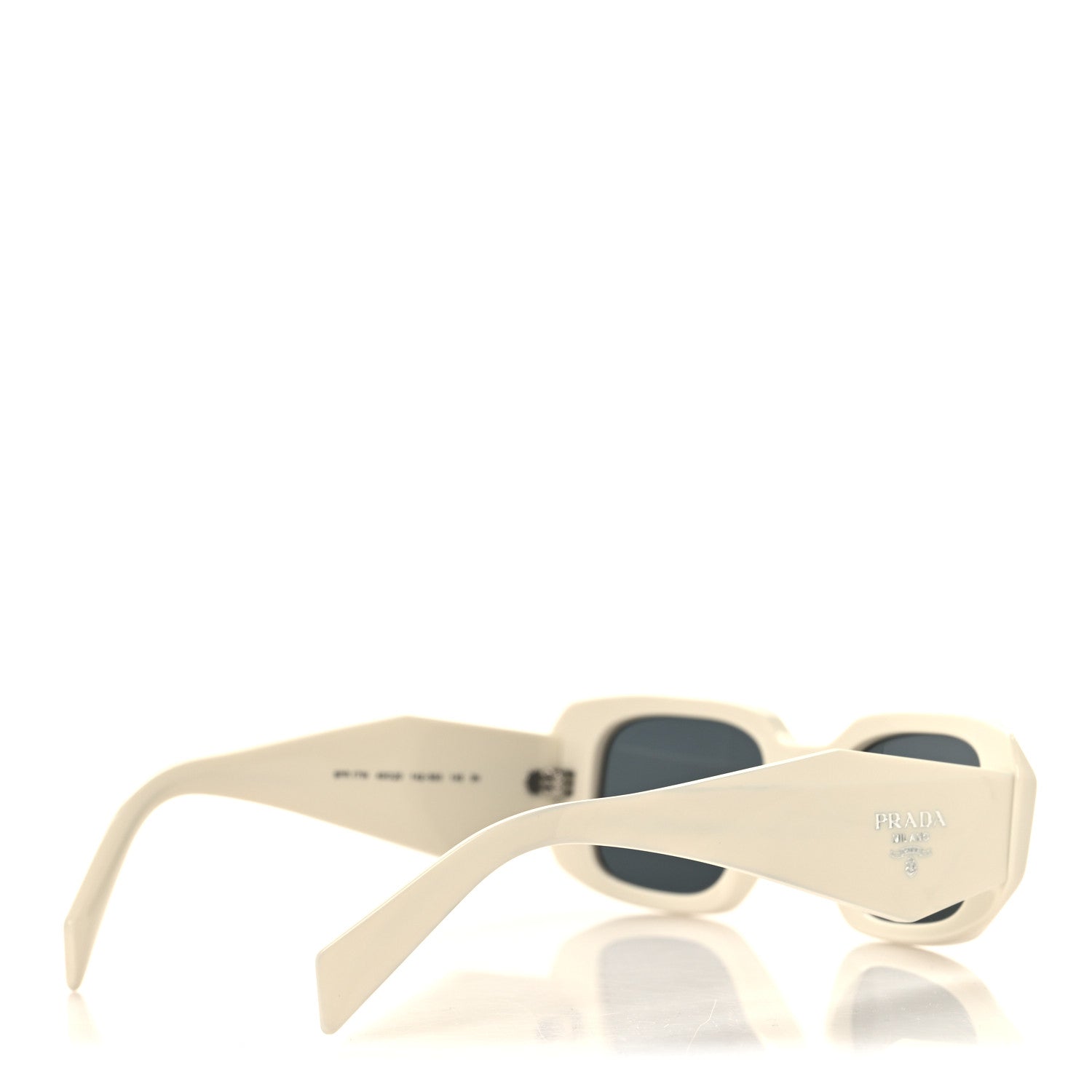 Prada Acetate Symbole Sunglasses SPR 17W White 4 of 7