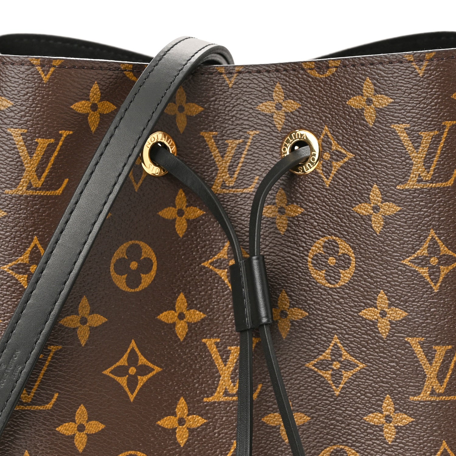 Louis Vuitton Monogram Neonoe MM Black 7 of 10