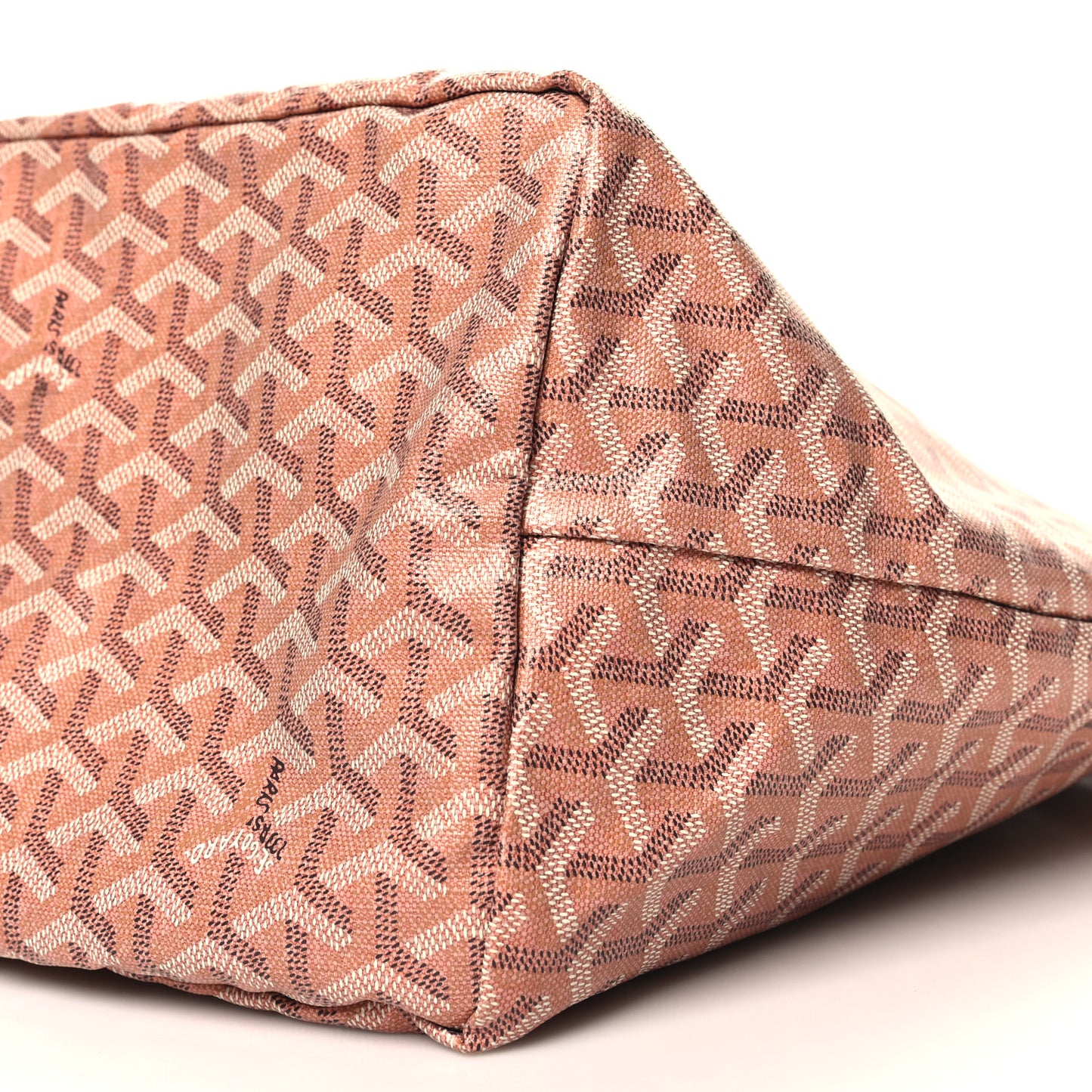 Iridescent Goyardine Saint Louis GM Pearly Coral
