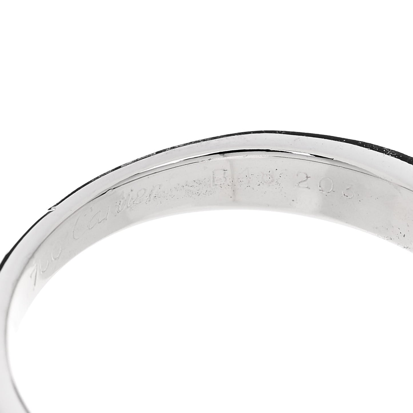 18K White Gold Diamond Triandos Ring 56 7.5