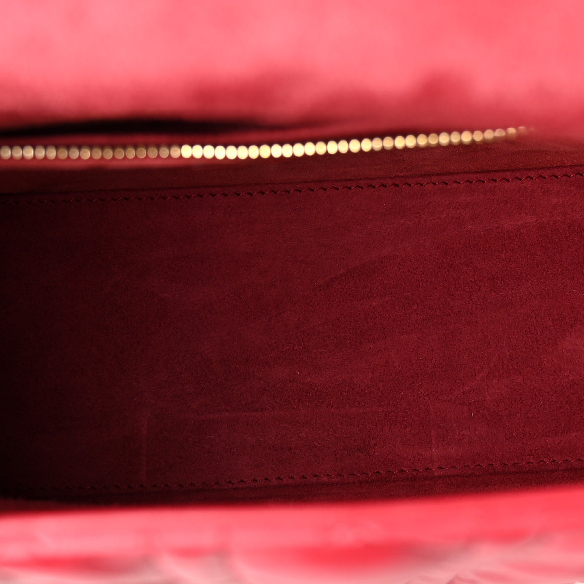 Christian Dior Lambskin Cannage Medium Lady Dior Red 5 of 10