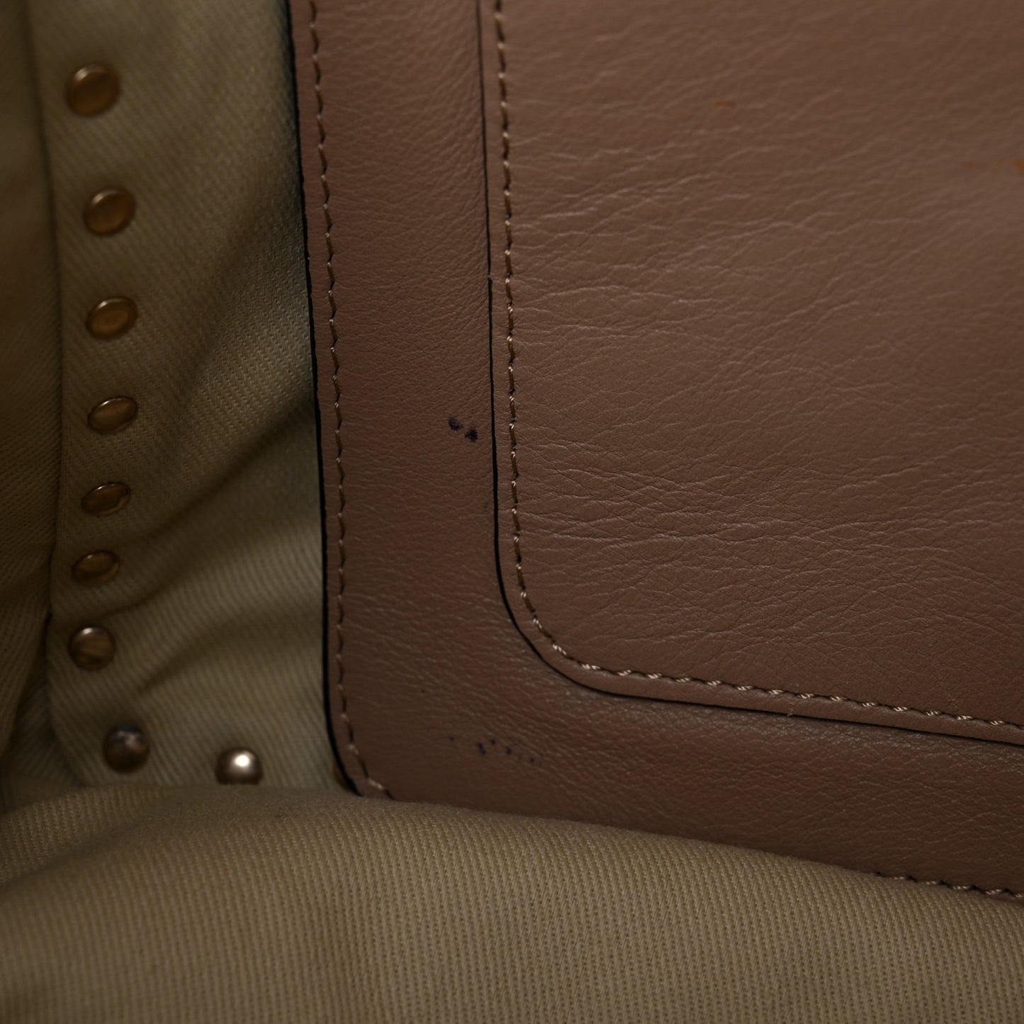 Vitello Medium Rockstud Tote Alpaca