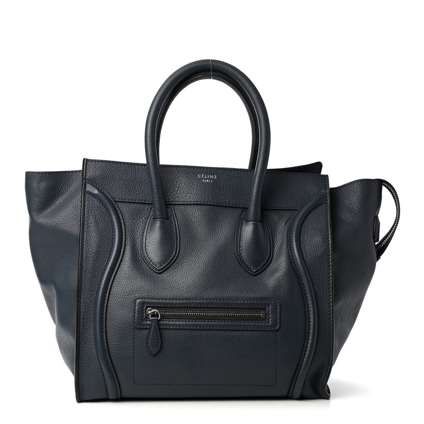 Drummed Calfskin Mini Luggage Orage