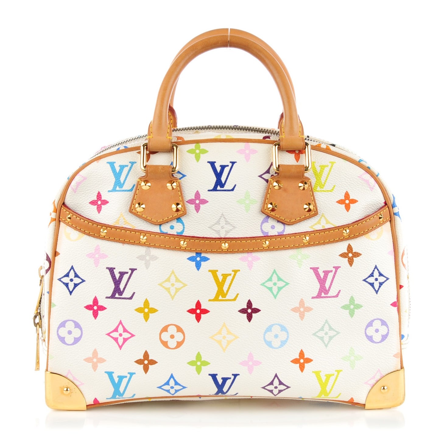 Monogram Multicolor Trouville White