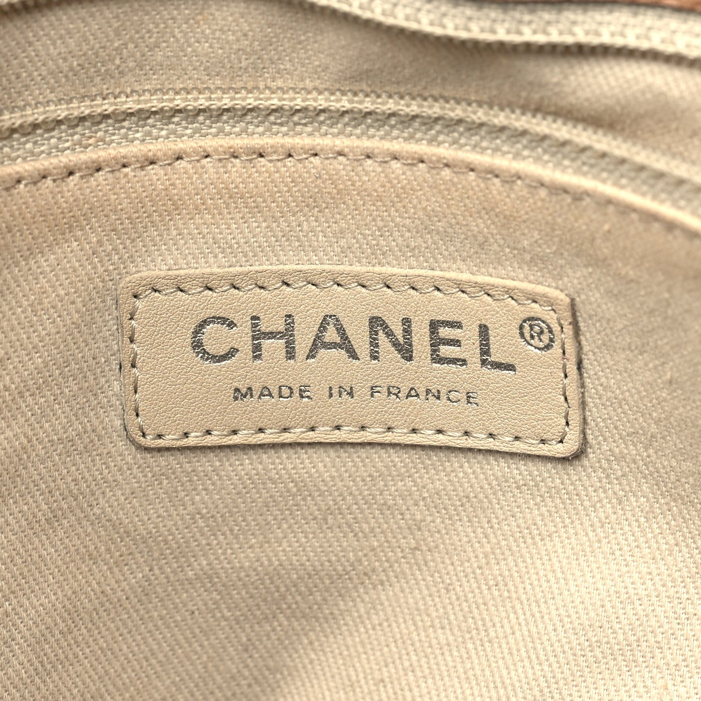 Caviar CC Timeless Shoulder Bag Dark Beige