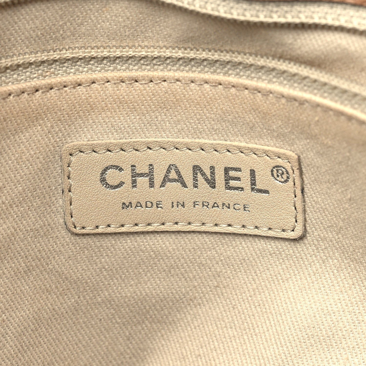 Chanel Caviar CC Timeless Shoulder Bag Dark Beige 5 of 7
