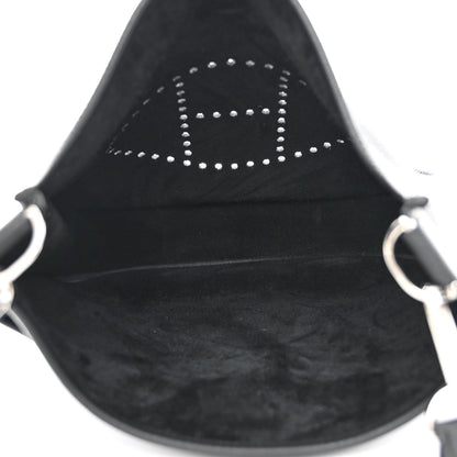 Hermes Taurillon Clemence Evelyne III PM Black 5 of 10