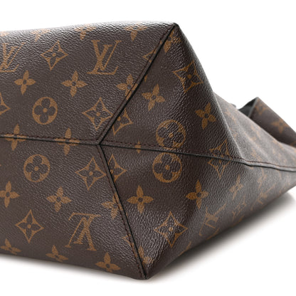 Louis Vuitton Monogram Flower Hobo Black 10 of 11