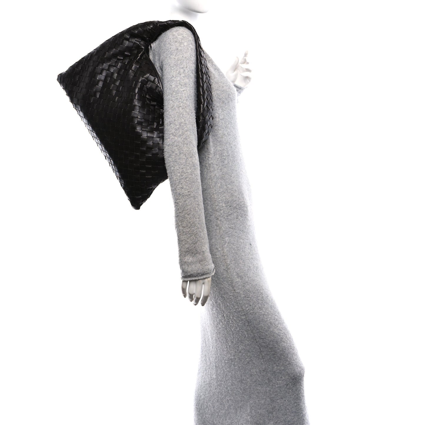 Calfskin Intrecciato Small Hop Fondant