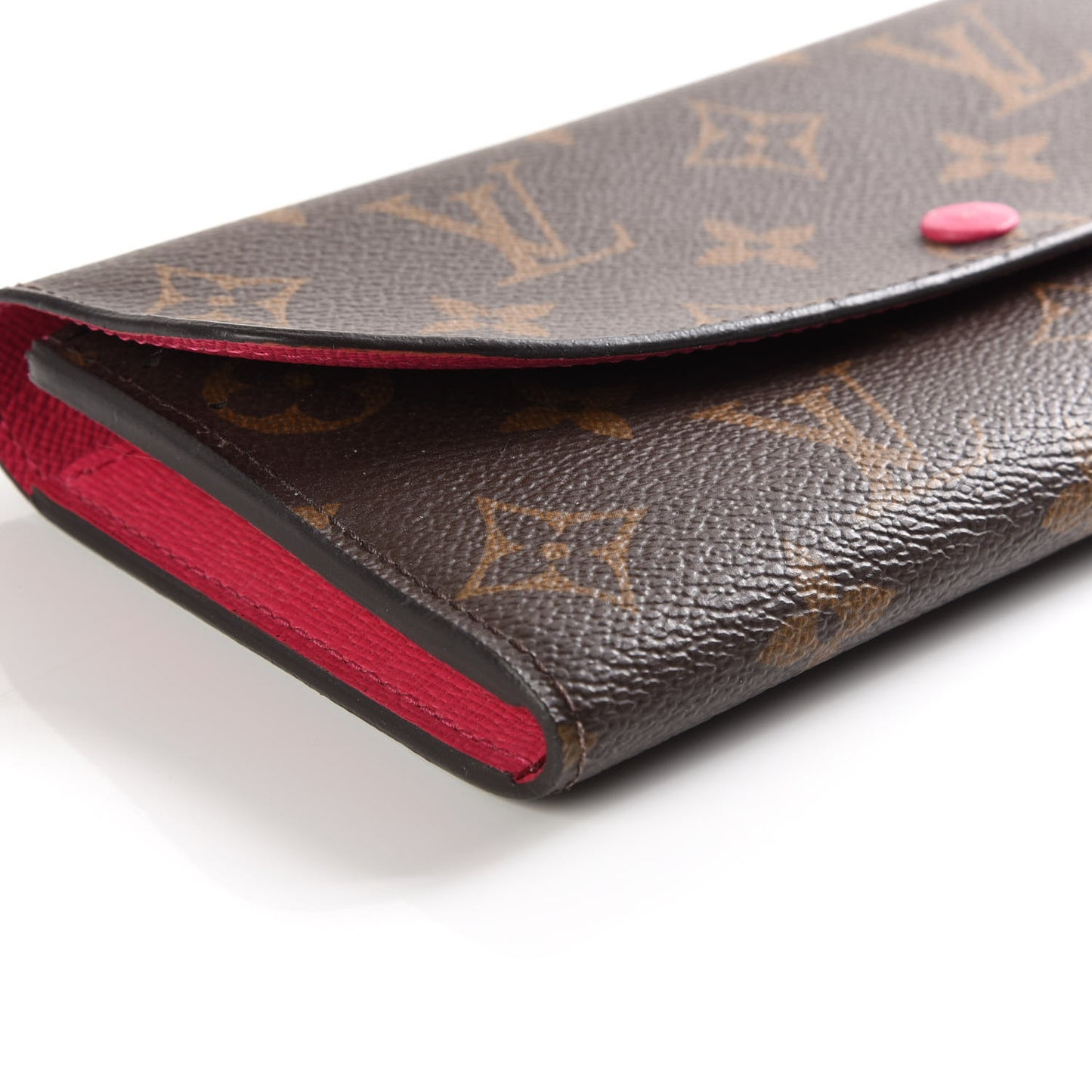 Monogram Emilie Wallet Hot Pink