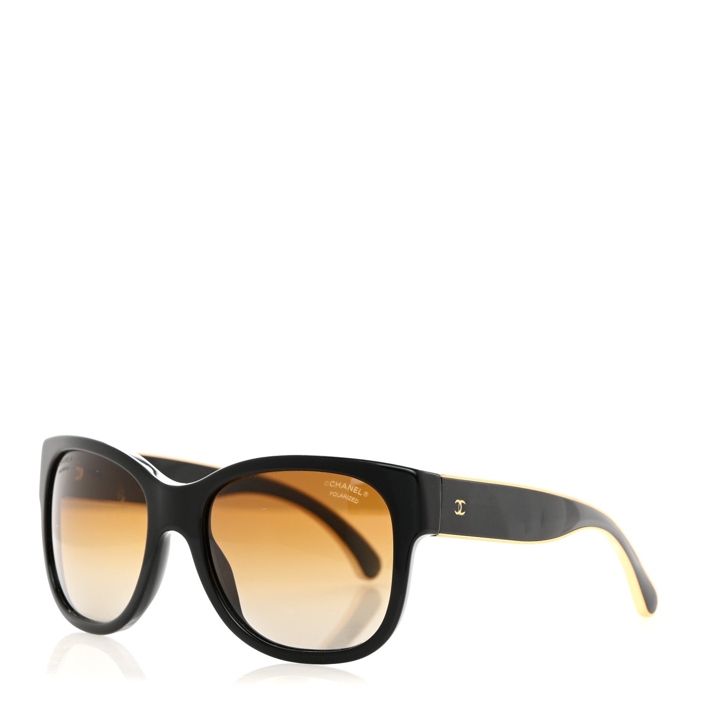 Acetate Polarized CC Sunglasses 5270 Black