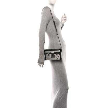 Louis Vuitton Epi Petite Malle Silver 2 of 10