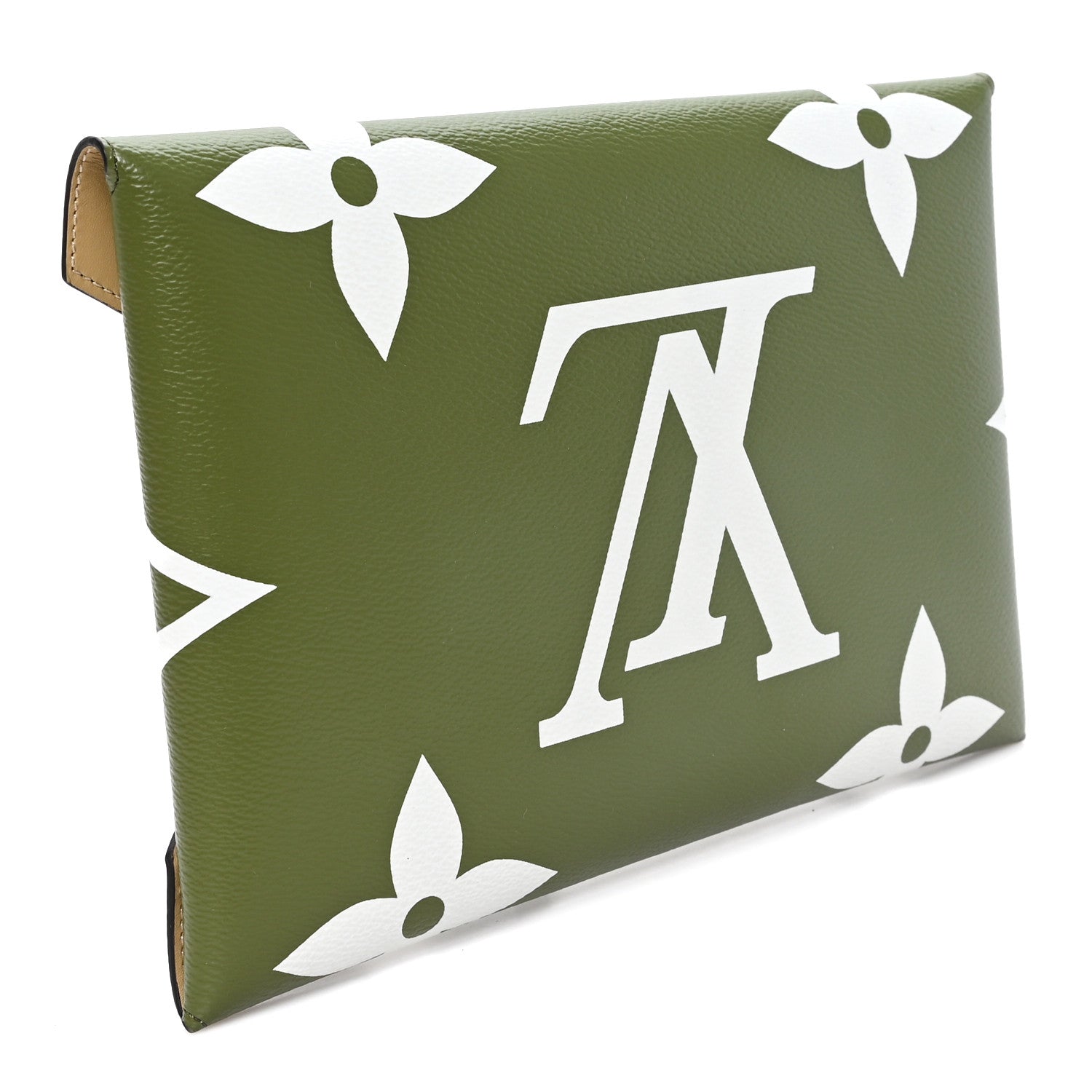 Louis Vuitton Monogram Giant Large Kirigami Pochette Kaki 3 of 6