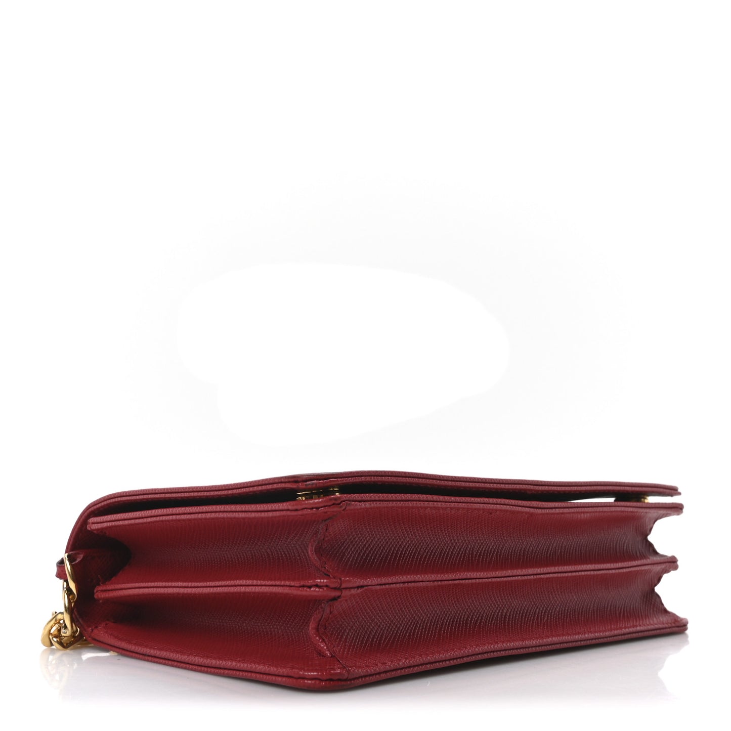 Saffiano Lux Chain Wallet
