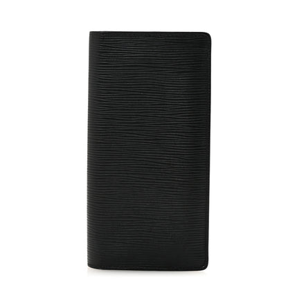 Louis Vuitton Epi Brazza Wallet Black 1 of 6