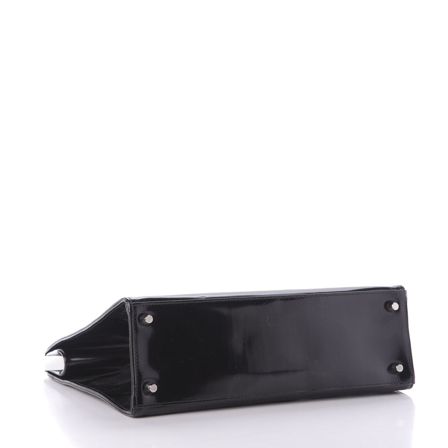 Spazzolato Logo Print Framed Bag Black