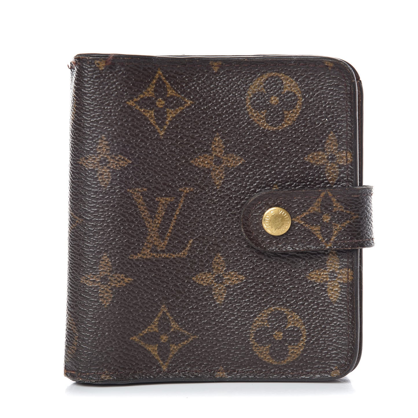 Monogram Compact Zippe Zipped Wallet