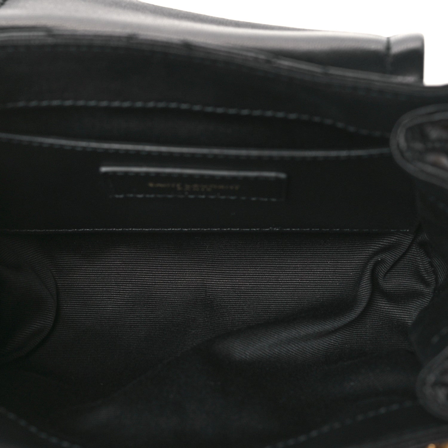 Saint Laurent Lambskin Quilted Monogram Mini Nolita Black 5 of 10