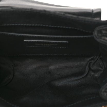 Saint Laurent Lambskin Quilted Monogram Mini Nolita Black 5 of 10