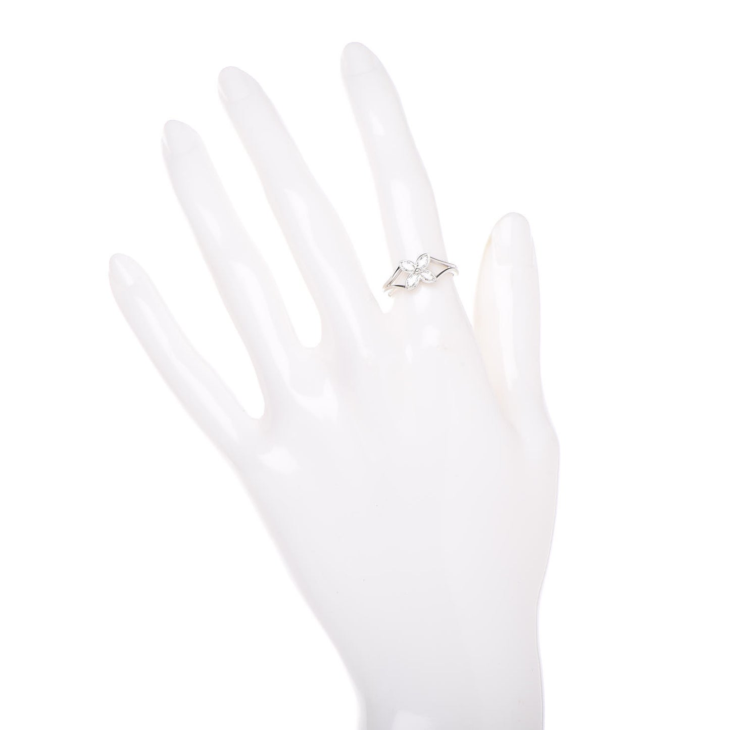 Platinum Diamond Victoria Ring 51 5.75