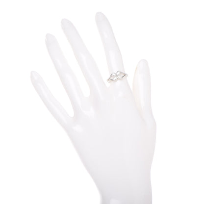 Tiffany Platinum Diamond Victoria Ring 51 5.75 2 of 6