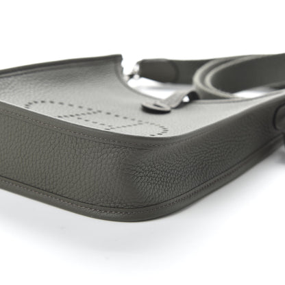 Hermes Taurillon Clemence Evelyne TPM Vert De Gris 7 of 10