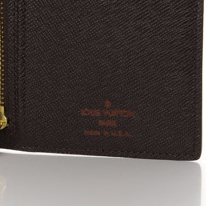 Louis Vuitton Damier Ebene Continental French Purse Wallet 6 of 8