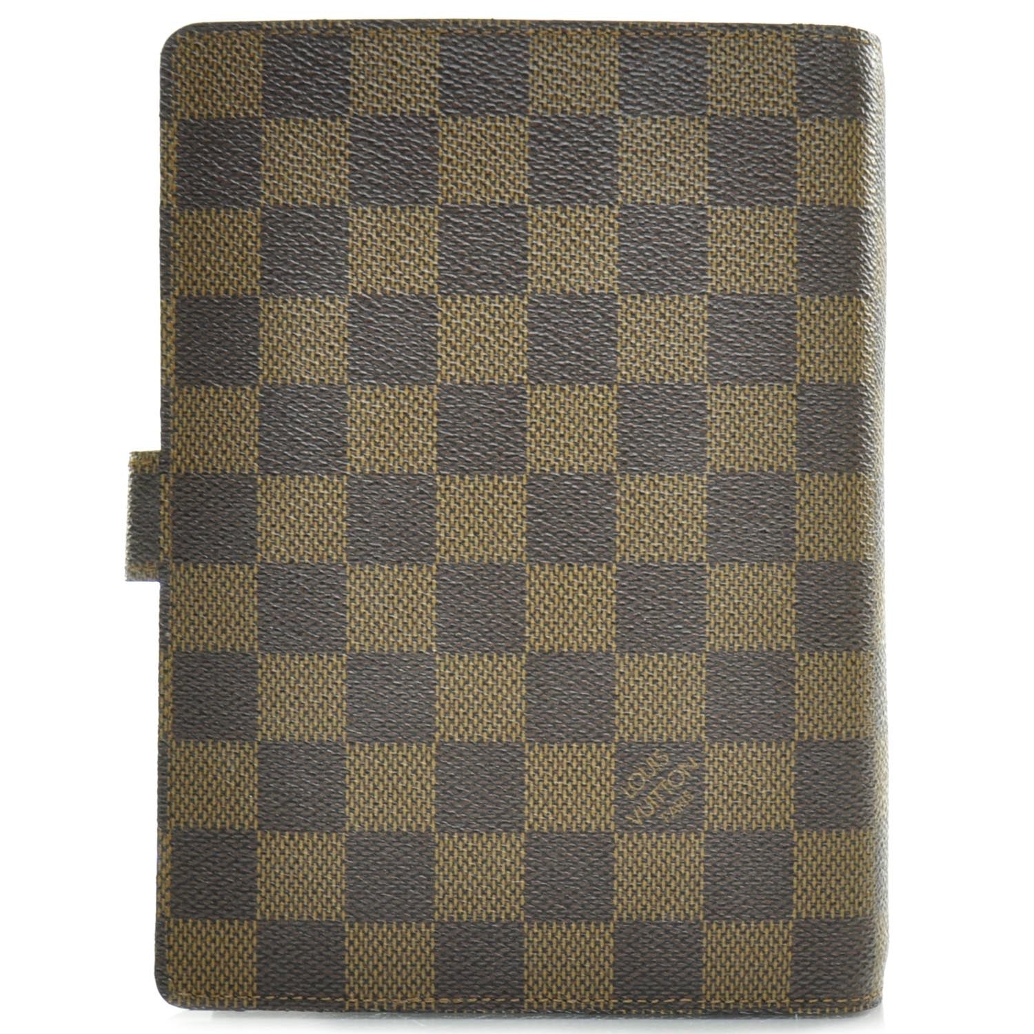 Louis Vuitton Damier Ebene Medium Ring Agenda Cover 2 of 8