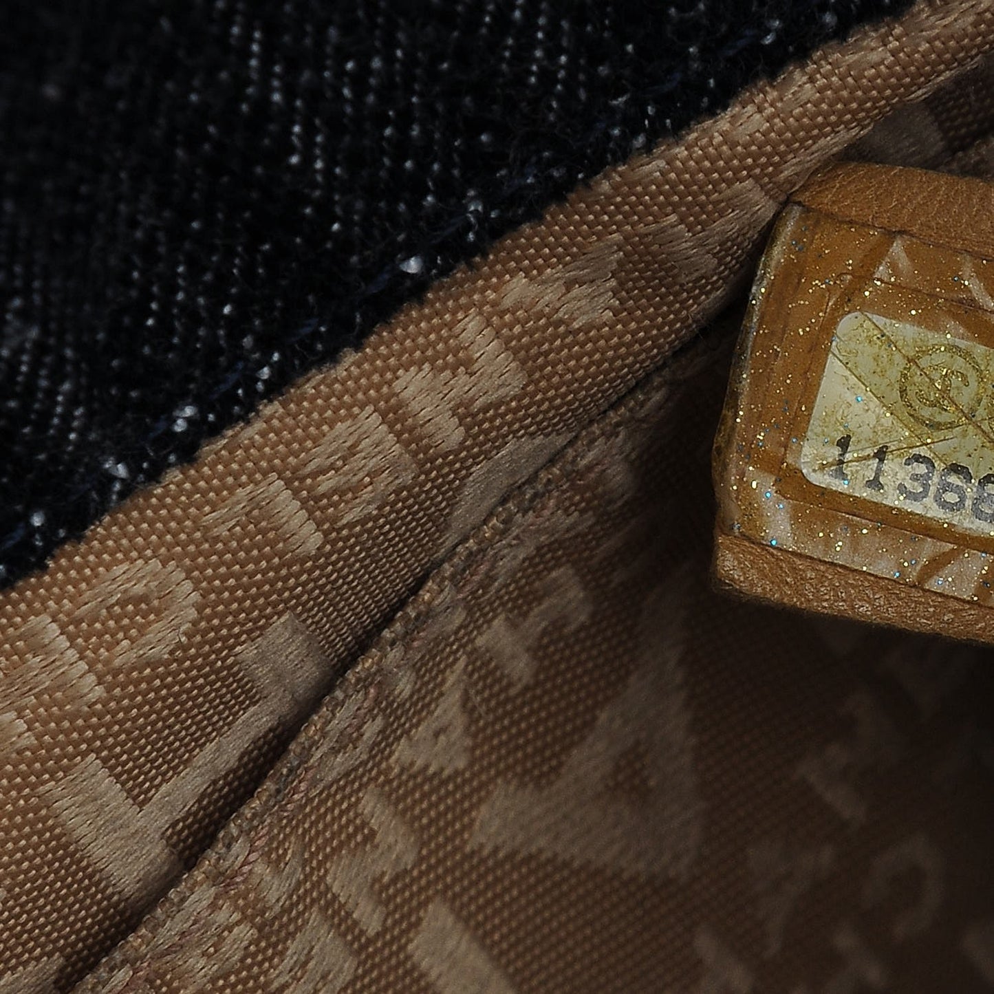 Denim XL Coco Cabas Tote Dark Blue