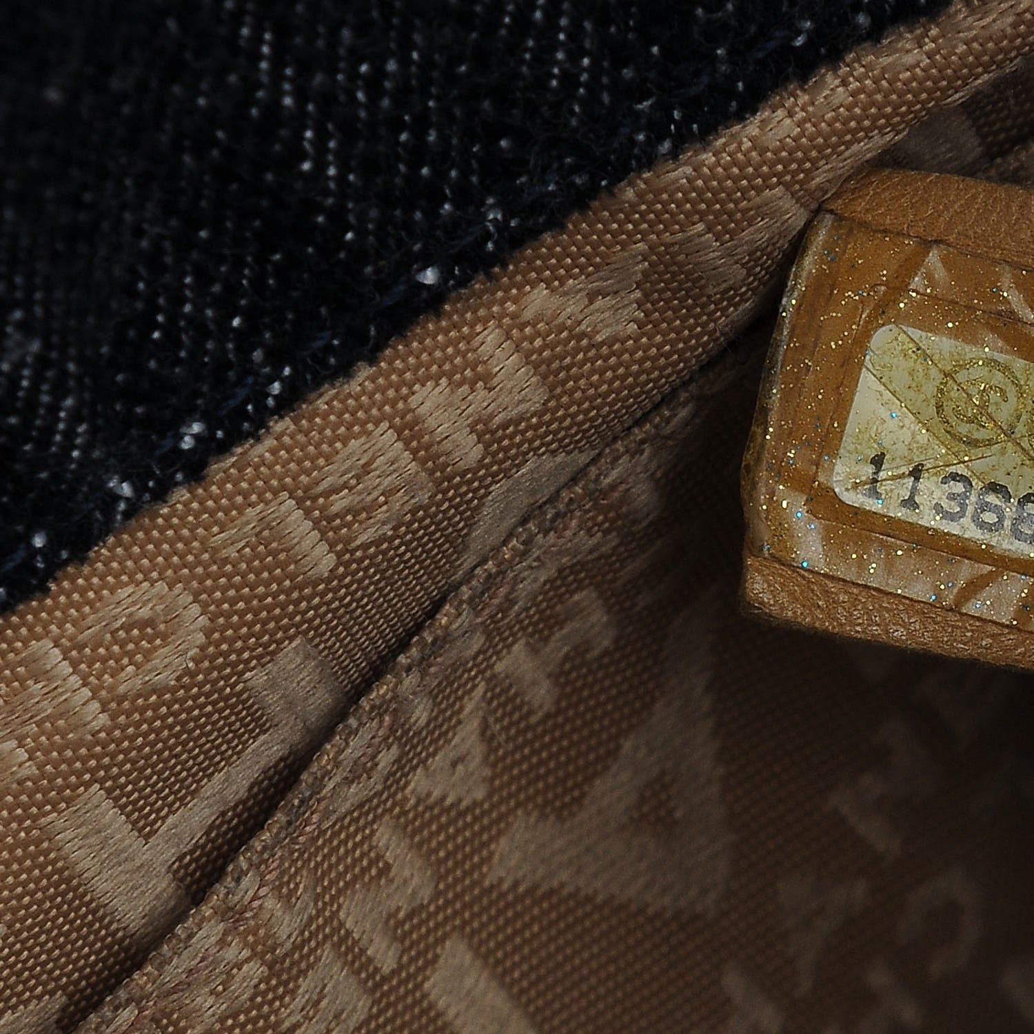 Chanel Denim XL Coco Cabas Tote Dark Blue 8 of 8
