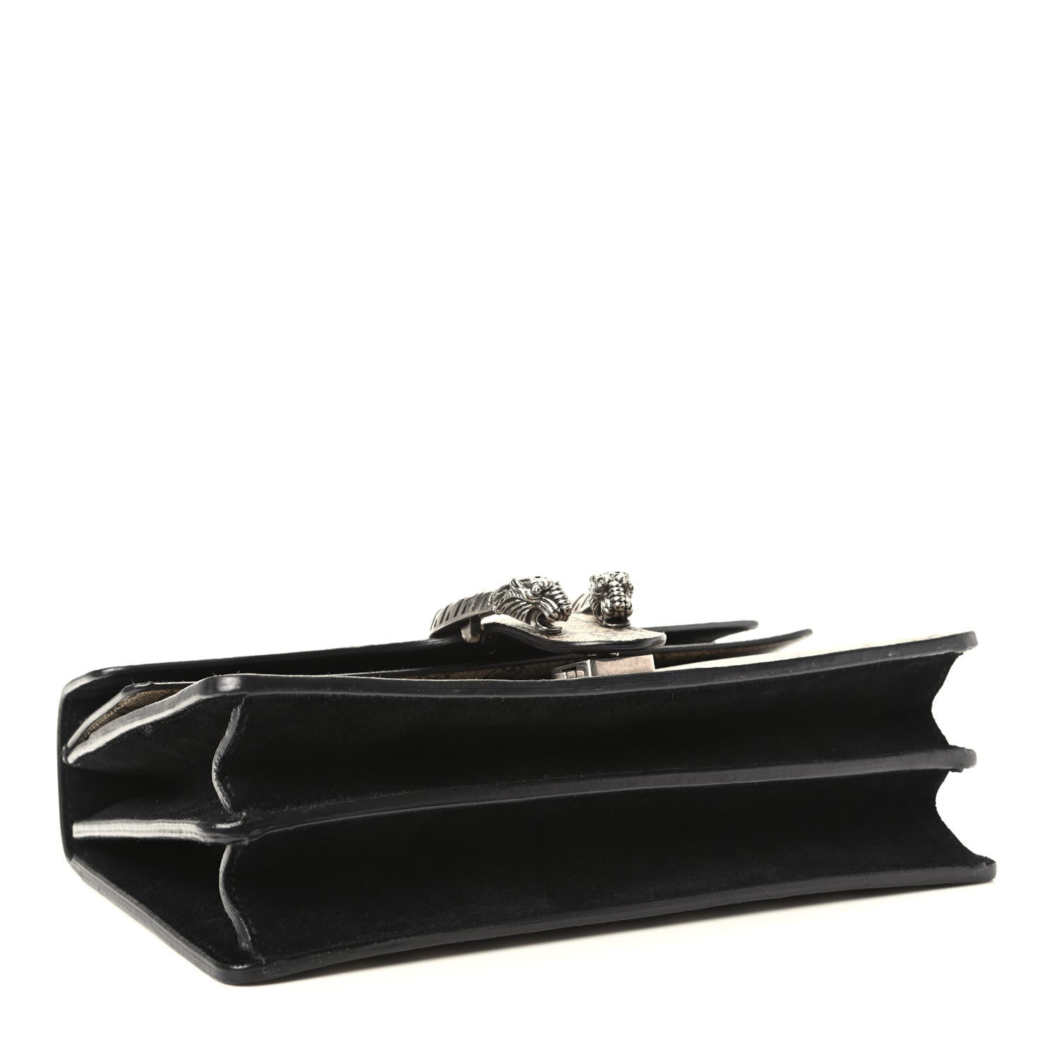 Gucci GG Supreme Monogram Small Dionysus Shoulder Bag Black 4 of 9