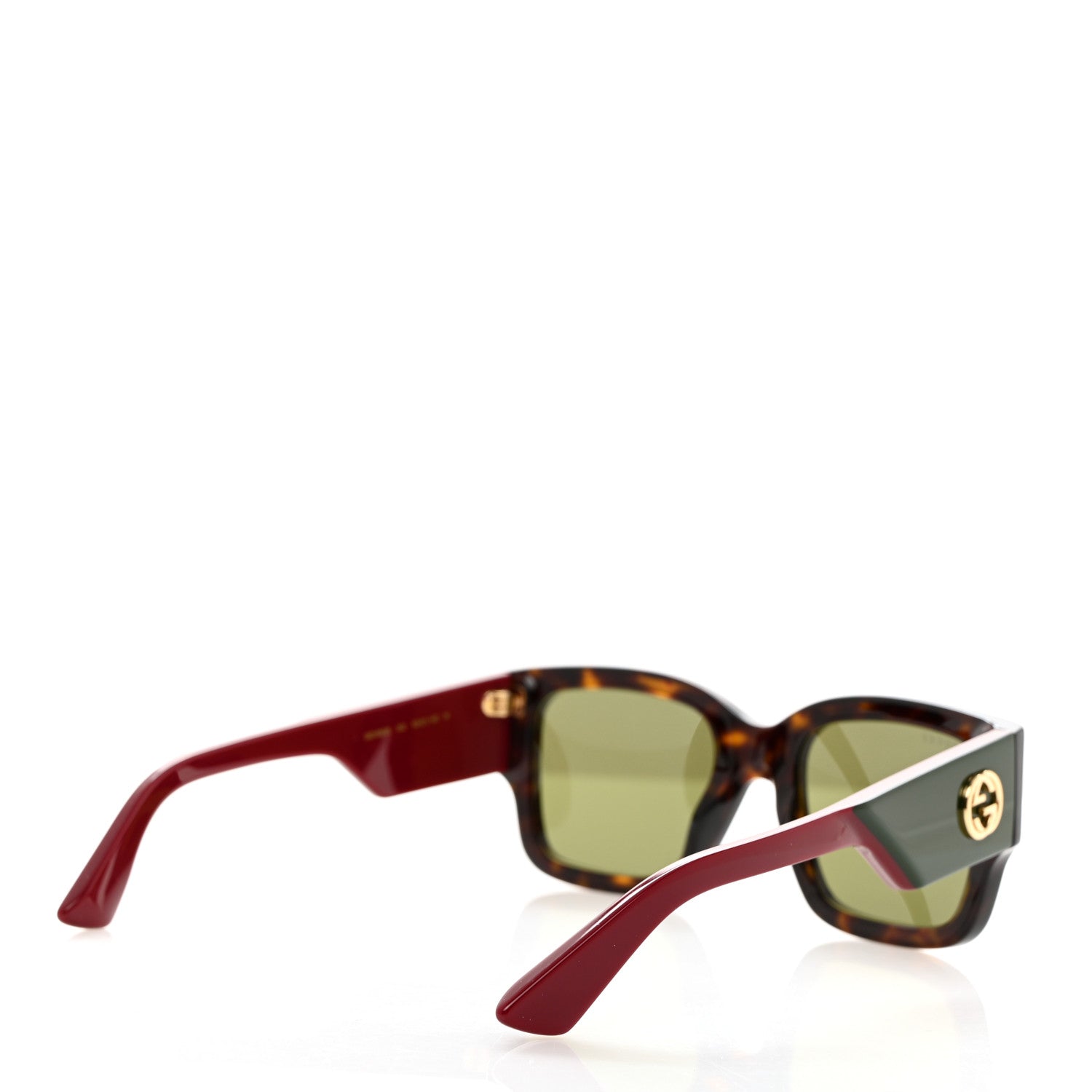 Gucci Acetate Square Frame Sunglasses GG1663S Tortoiseshell 4 of 8