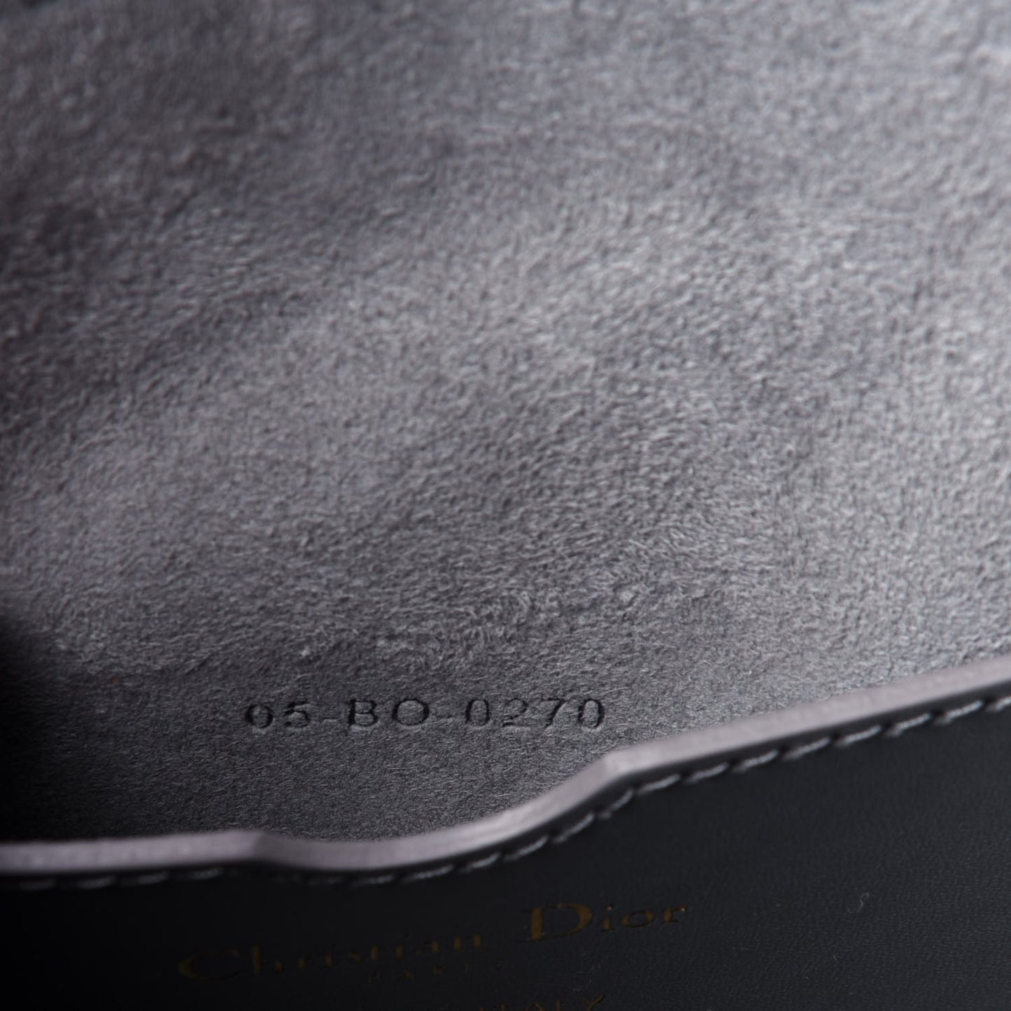 Box Calfskin Medium Bobby Flap Gray